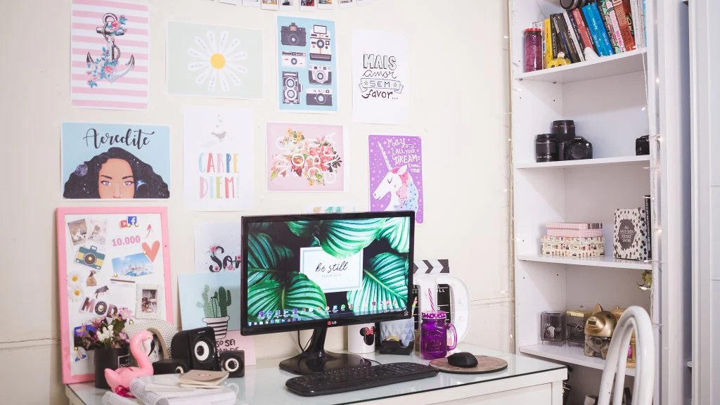 Tour pelo quarto - home office- dayane nascimento-blog conversando com a lua