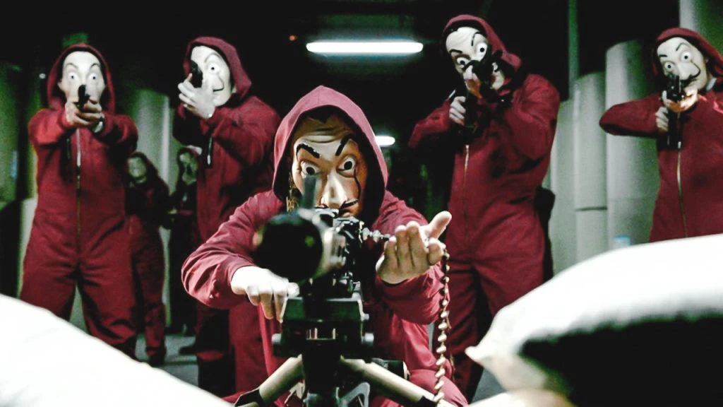 La casa de papel - Serie netflix - personagens- bandido- Blog conversando com a lua 