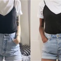 3 LOOKS TUMBLR COM ROUPAS SIMPLES